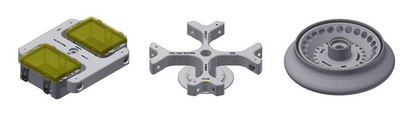 Rotor options for Centrisart G-16 Benchtop Centrifuges.